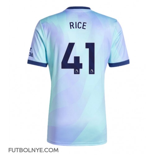 Camiseta Arsenal Declan Rice #41 Tercera Equipación 2024-25 manga corta